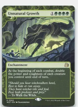 Unnatural Growth *Regular* WOT 62 NM - Image 1