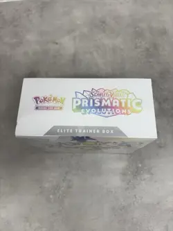 Pokemon Prismatic Evolutions ETB Elite Trainer Box Sealed English - Image 5
