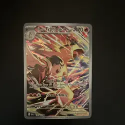Ethan's Typhlosion 190/182 Sv10 Destined Rivals Rare Holo 170 HP Pokemon TCG - Image 1