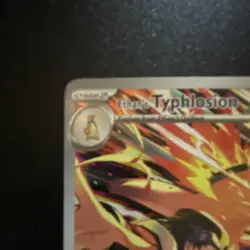 Ethan's Typhlosion 190/182 Sv10 Destined Rivals Rare Holo 170 HP Pokemon TCG - Image 3