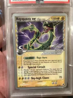 PSA 9 2007 Rayquaza Pokemon Championships Promo Beautiful - Image 1