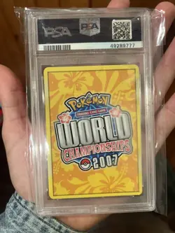 PSA 9 2007 Rayquaza Pokemon Championships Promo Beautiful - Image 4