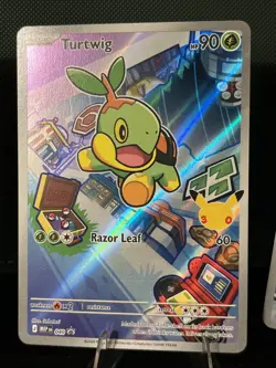 First Partner Illustration Promos (Sinnoh) Turtwig Piplup Chimchar Pokemon TCG - Image 4