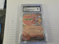 2023 pokemon tcgc-007/034 charizard & ho-oh ex deck holo cgc 9 - Image 1