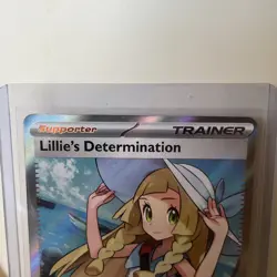 Pokemon Lillie’s Determination 169/132 Mega Evolutions Trainer Holo - Image 2