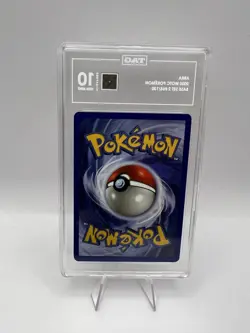 2000 Pokemon Abra Base Set 2 TAG 10 Highest Rank 🔥 - Image 2