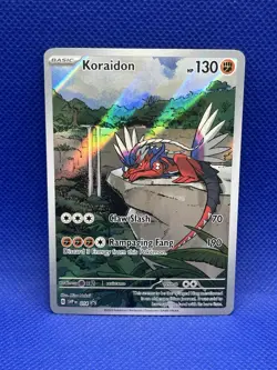 Pokemon Koraidon - 014 PROMO - SVP - Illustration Rare - NM - Image 1