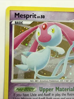 Pokemon TCG Mesprit 14/123 Holo Rare Mysterious Treasures - Swirl - Image 2