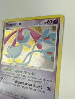 Pokemon TCG Mesprit 14/123 Holo Rare Mysterious Treasures - Swirl - Image 4
