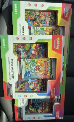 Pokemon TCG First Partner Illustration Collection Series 1 New Sealed - Lot of 3 - Image 1