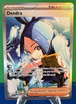 Pokemon TCG Dendra 266/193 Paldea Evolved Special Illustration Rare - Near Mint - Image 1