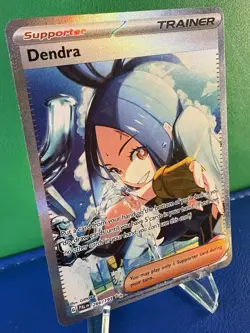 Pokemon TCG Dendra 266/193 Paldea Evolved Special Illustration Rare - Near Mint - Image 2