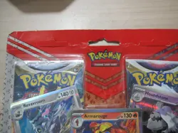 Pokemon TCG- REVAVROOM/ARMAROUGE/HOUNDSTONE Foil Cards w/2 Booster Packs New - Image 2