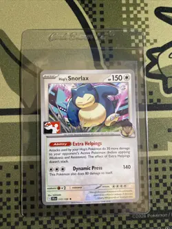 Pokemon Hop's Snorlax 117/159 Prize Pack Series Cards Non-Holo Pack Fresh - NM - Image 3