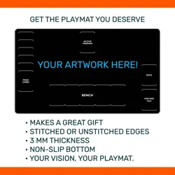 Custom Pokemon TCG playmat, learn to play mat with zones, special conditions, un - Image 5
