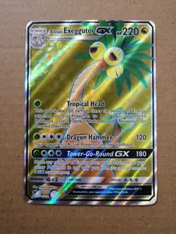 Alolan Exeggutor GX - 107/111 - Pokemon Crimson Invasion Sun Moon Full Art - Image 1