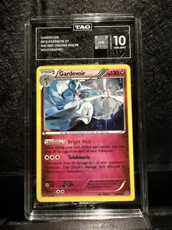 Pokemon Gardevoir 54/98 XY Ancient Origins Holo Rare TAG 10 Gem Mint - RANK #1 - Image 1