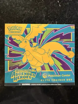 Pokemon TCG Ascended Heroes Pokemon Center Elite Trainer Box ETB FACTORY SEALED - Image 1