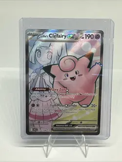 Pokemon TCG Lillie's Clefairy EX 173/159 Ultra Rare Journey Together - Image 1