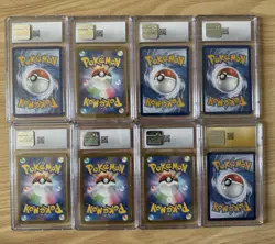 Pokemon Tcg Graded Slabs Lot Of 8 Graded Cards CGC Slabs - Image 2