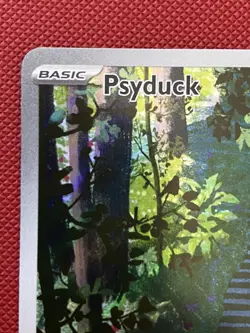 Psyduck 175/165 Holo Illustration Rare Scarlet & Violet 151 Pokemon Card NM - Image 3