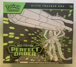 Pokemon Mega Evolution Perfect Order Elite Trainer Box ETB Sealed - Image 1
