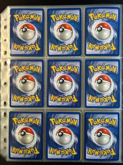 Lot of 135 ALL HOLO Vintage Pokemon Card Binder Collection - Image 3