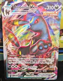 Pokemon Umbreon VMAX Ultra Rare Holo Card 095/203 Evolving Skies - Image 1