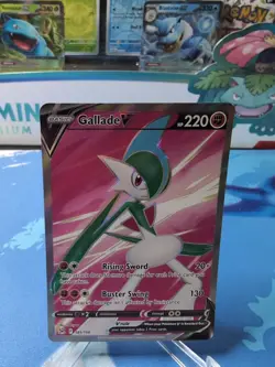 Gallade V - 181/196 - Pokemon Lost Origins Sword Shield Full Art Ultra Rare NM - Image 1
