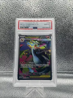 Pokemon Mega Charizard X Ex Ultra Rare 109/094 Psa 10 - Image 1