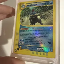 Pokemon Reverse Holo eReader Feraligatr- Expedition- 47/165- LP - Image 3