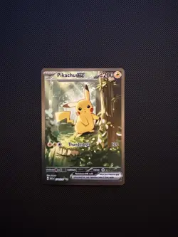 Pikachu EX 276/217 SIR Full Art Pokemon Card NM/MINT Ascended Heroes - Image 1