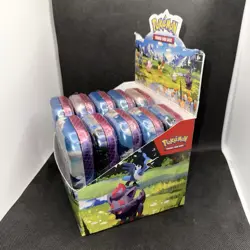 10x Pokemon TCG Ascended Heroes Mini Tins Sealed - With Display Case - Image 3
