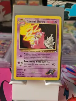Sabrina's Slowbro 060/132 Gym Heroes Regular Pokemon card - Image 1