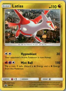 Latias Promo SM Promos SM135 NM Holofoil - Pokemon - Image 1