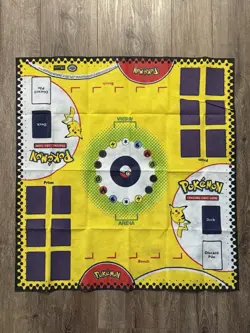 1999 Pokemon Trading Card Game Battle Play Mat PlayMat Wizards VINTAGE - Image 1