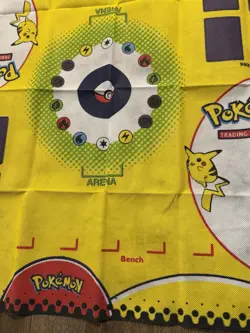 1999 Pokemon Trading Card Game Battle Play Mat PlayMat Wizards VINTAGE - Image 2