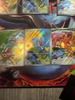 Pokemon 2026 First Partner Illustration Collection Series 1 037- 039 NM - Image 1