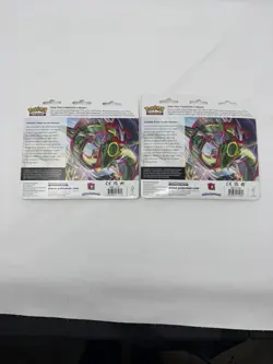 Two Factory Sealed Pokemon TCG Evolving Skies 3-Pack Blister Booster - Image 2