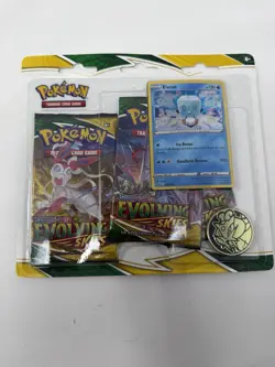 Two Factory Sealed Pokemon TCG Evolving Skies 3-Pack Blister Booster - Image 3