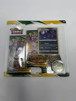 Two Factory Sealed Pokemon TCG Evolving Skies 3-Pack Blister Booster - Image 4