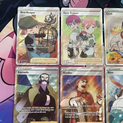 Pokemon TCG | English Sword & Shield Full Art Trainer SR X9 Card Bundle - Image 2