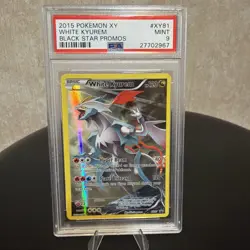 2015 POKEMON XY BLACK STAR PROMOS #XY81 WHITE KYUREM PSA 9 - Image 1
