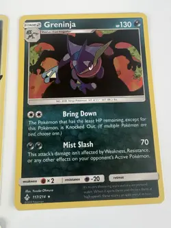 Greninja Lot Radiant Greninja Gold Star Greninja Promo Bundle NM Pokemon Cards” - Image 4