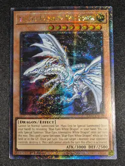 Yugioh Blue-Eyes Alternative White Dragon RA02-EN010 1st Quarter Century NM - Image 1