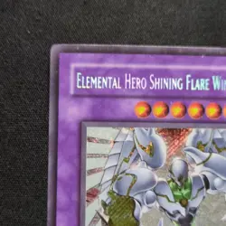 Yu-Gi-Oh! TCG Elemental Hero Shining Flare Wingman CT03-EN004 Secret Rare - Image 3