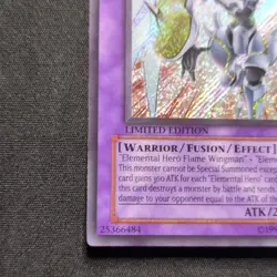 Yu-Gi-Oh! TCG Elemental Hero Shining Flare Wingman CT03-EN004 Secret Rare - Image 5