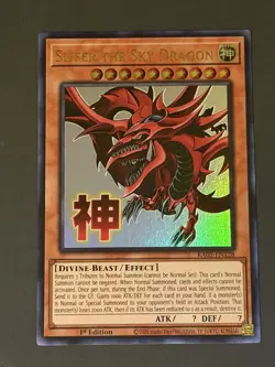 Slifer the Sky Dragon RA05-EN128 Ultra Rare Rarity Collection 5 Yugioh - Image 1