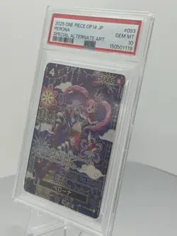 One Piece Perona Card PSA10 OP06-093 Trading Card Collectible Special Alt Art - Image 2