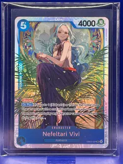 Nefeltari Vivi SR Alt Art EB03-024 Heroines Edition One Piece TCG English NM - Image 3